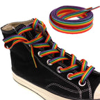 1Pair Rainbow Shoelace