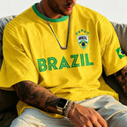 Brazil Jesus Soccer Jersey Unisex Top