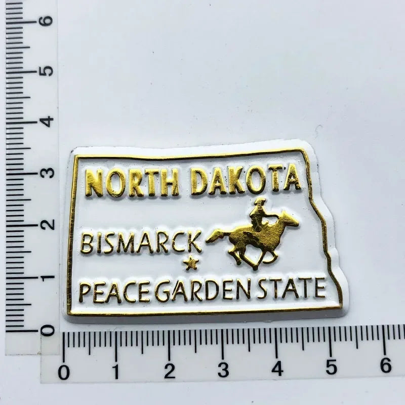U.S. States Refrigerator Magnet