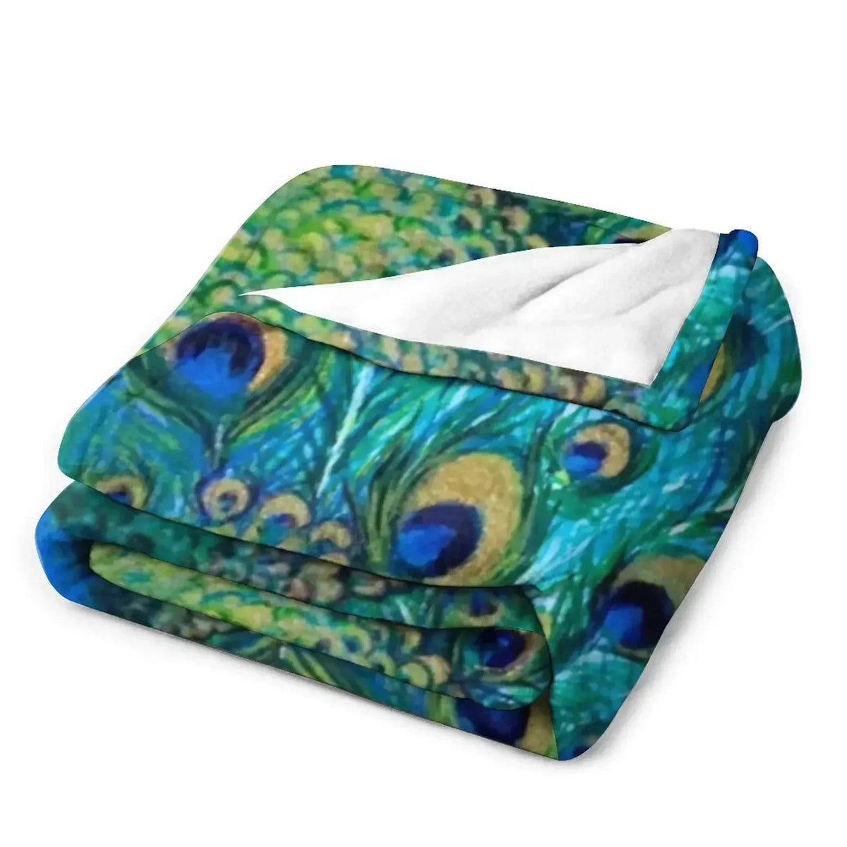 Peacock Full Glory Throw