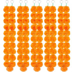 Artificial Marigold Flowers Day of The Dead, and Diwali Home Decor