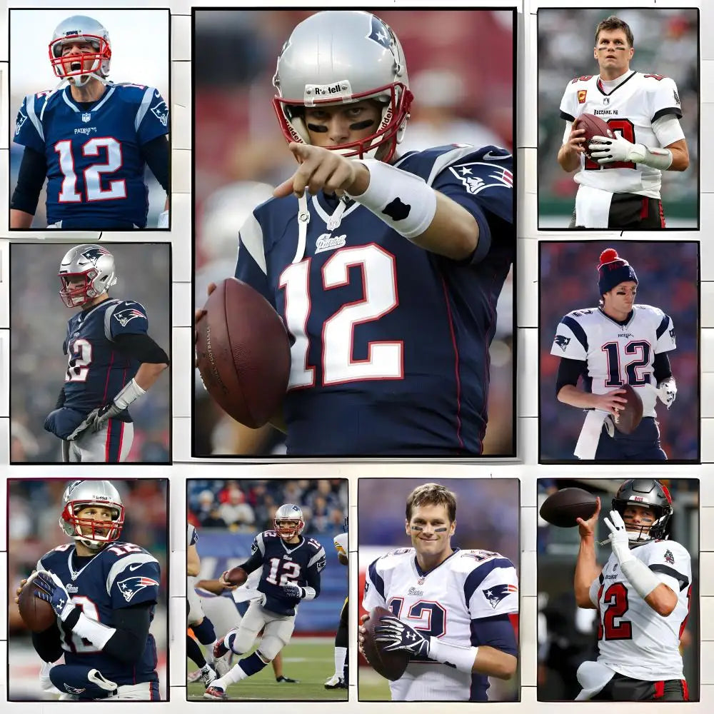 Actor T-Tom Brady Poster Wall