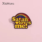 Rainbow Quotative Enamel Pin
