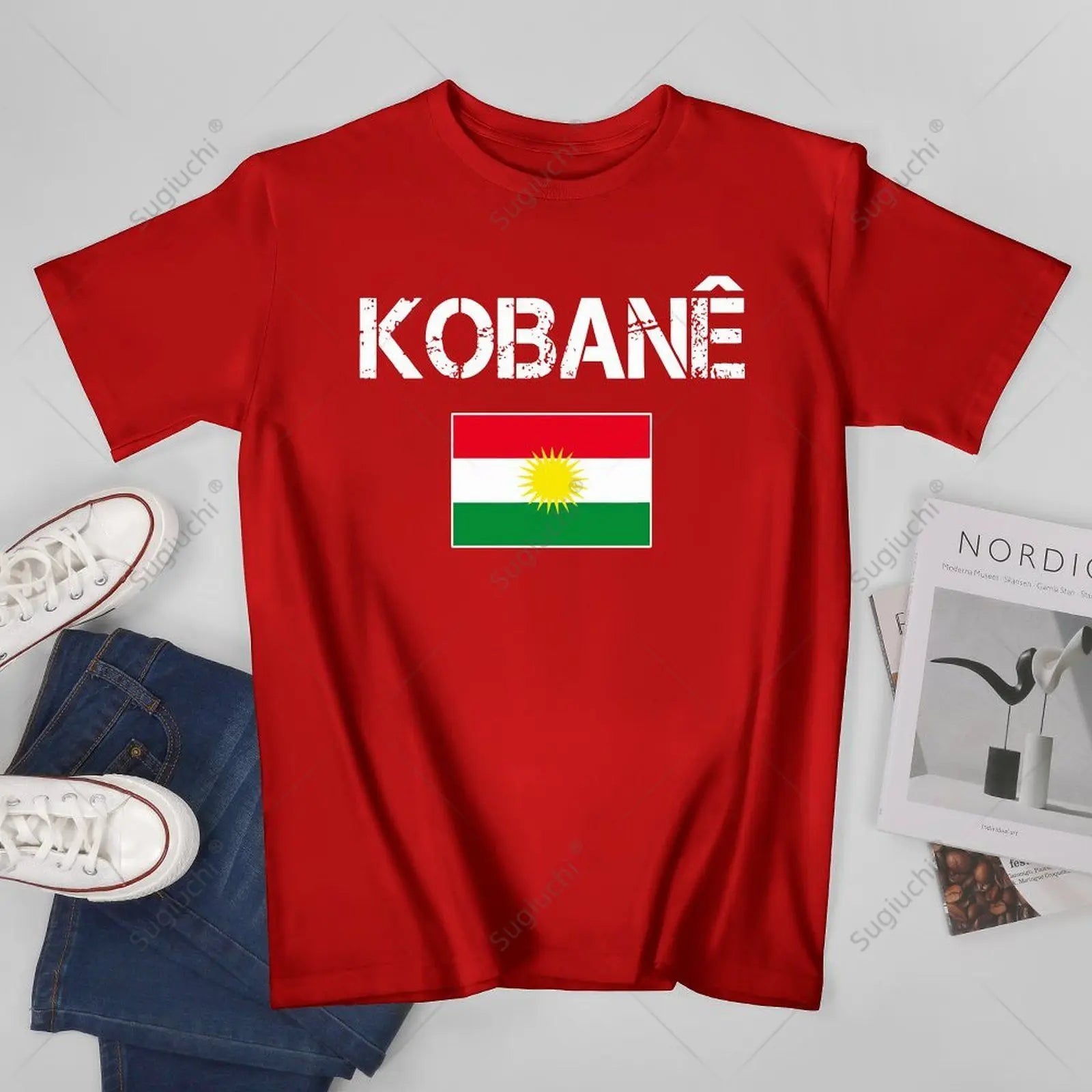 Kobane Kurdish Flag Tshirt