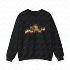 Lion and Sun Iran Design Sweatshirt
