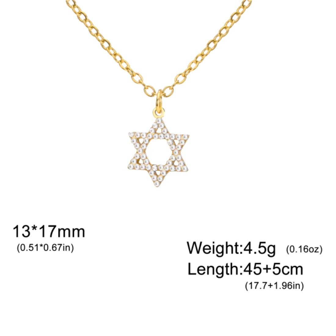 Star of David Necklace