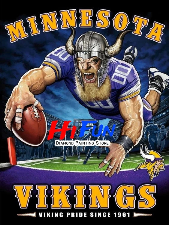 DIY National Football Team Helmet