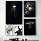 Jesus Cross Holy Light Posters