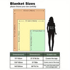 Throw Blanket Southwestern Tribal Red Brown Native American