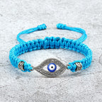 Braided Evil Eye Bracelet