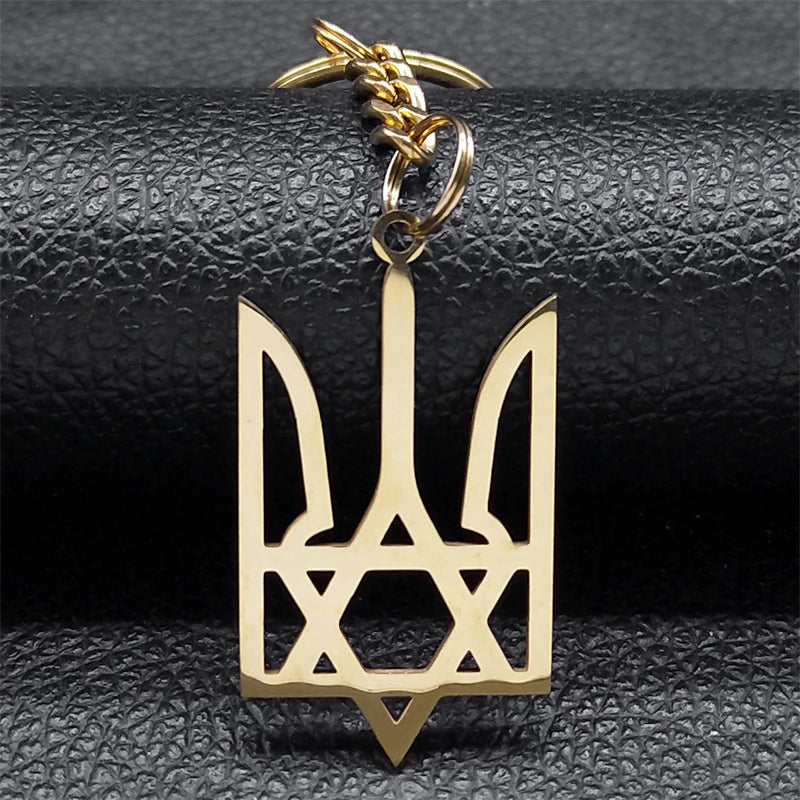 Ukraine Fashion Pendant Keychain
