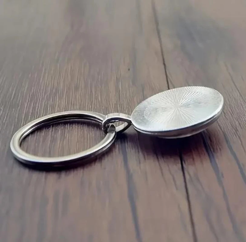 Peacock keychain feathers