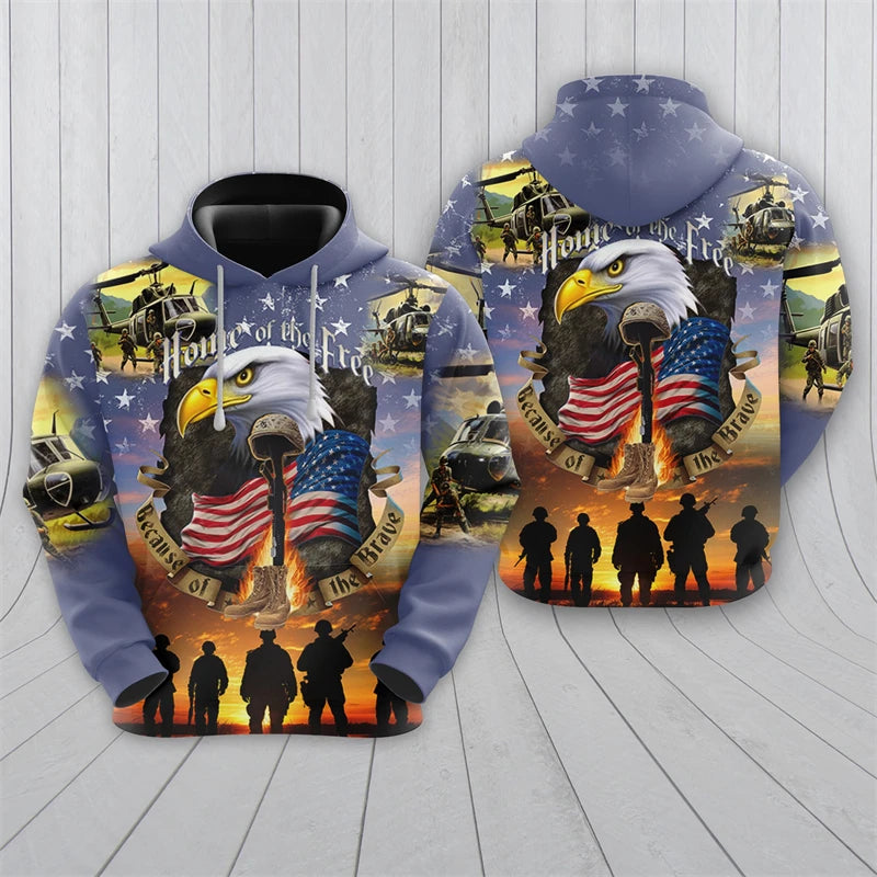 US Veteran Graphic Sweatshirts