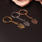 Ukraine National Emblem Keychain Party