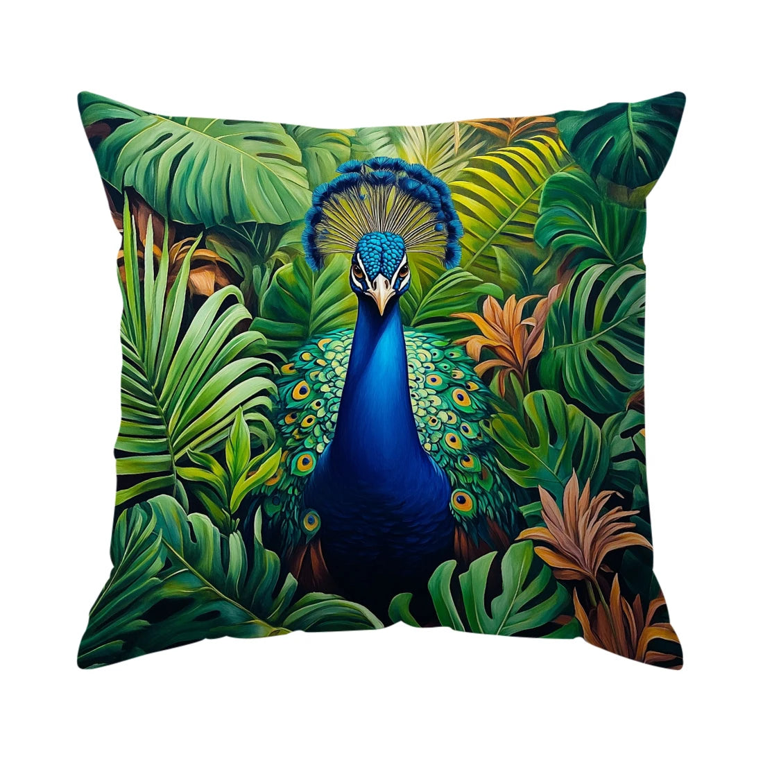 Peacock Cushions Pillowcase