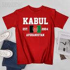 Flag of Afghanistan Kabul Men T-shirt