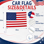 USA Car Hood Cover