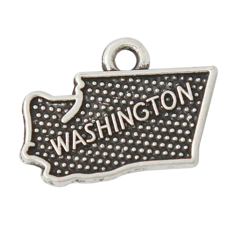 United States - State Map Charms