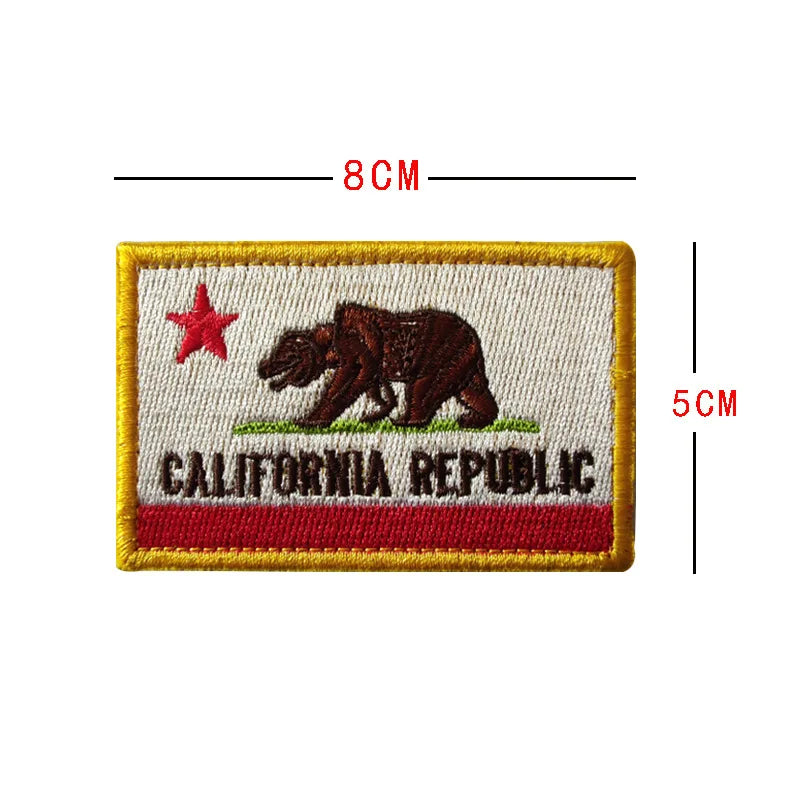 Embroidered Patches United States - State Flags