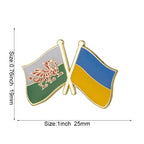 Ukraine Flag Laple Pin Badge