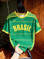 Brazilian Retro Theme Jersey Tee