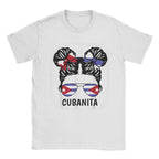 Cubanita Cuban Cuba Flag Hispanic Heritage T Shirt