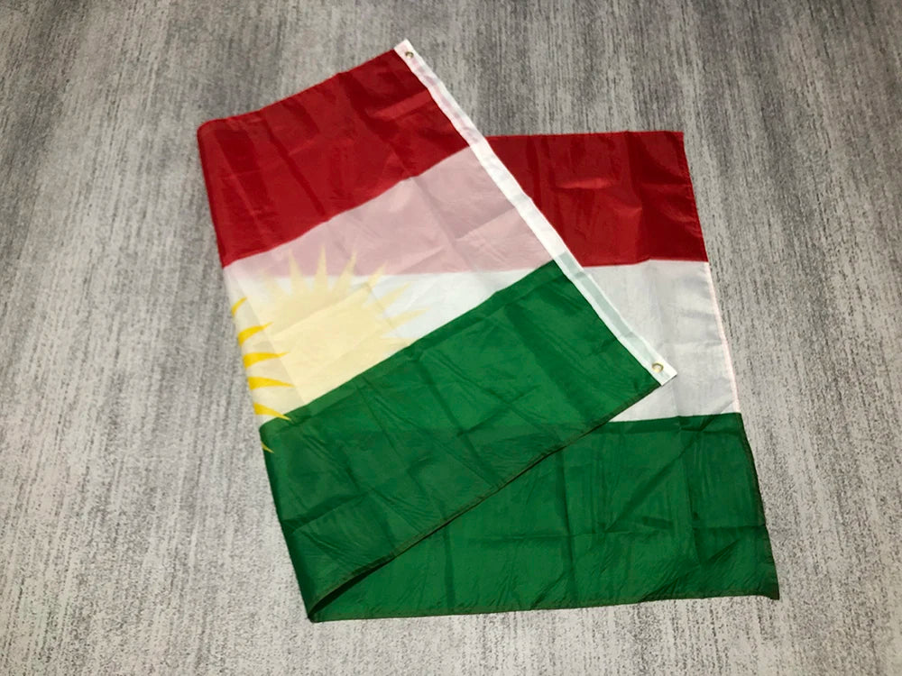 Kurdistan Hanging Falg