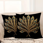 Peacock Pillowcase Decor
