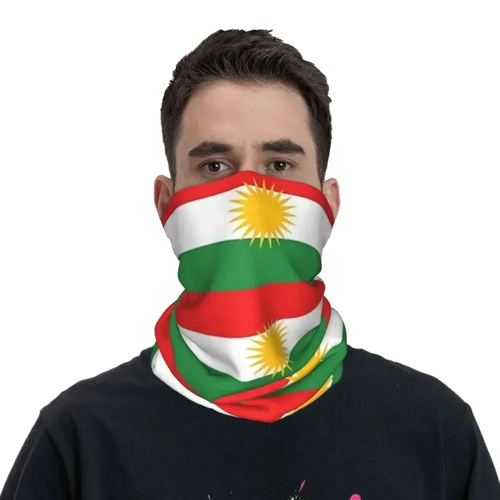 Kurdistan Neck Gaiter Wrap Scarf