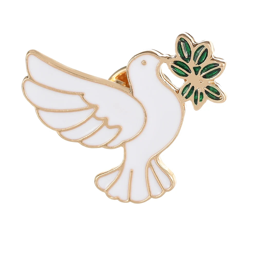 World Peace Theme Enamel Peace Design Pins Bulk