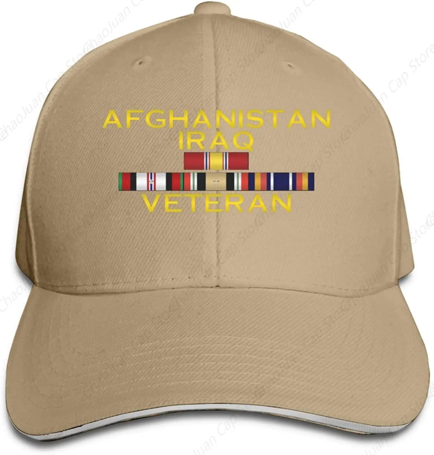 Afghanistan and Iraq Veteran Unisex Baseball Caps