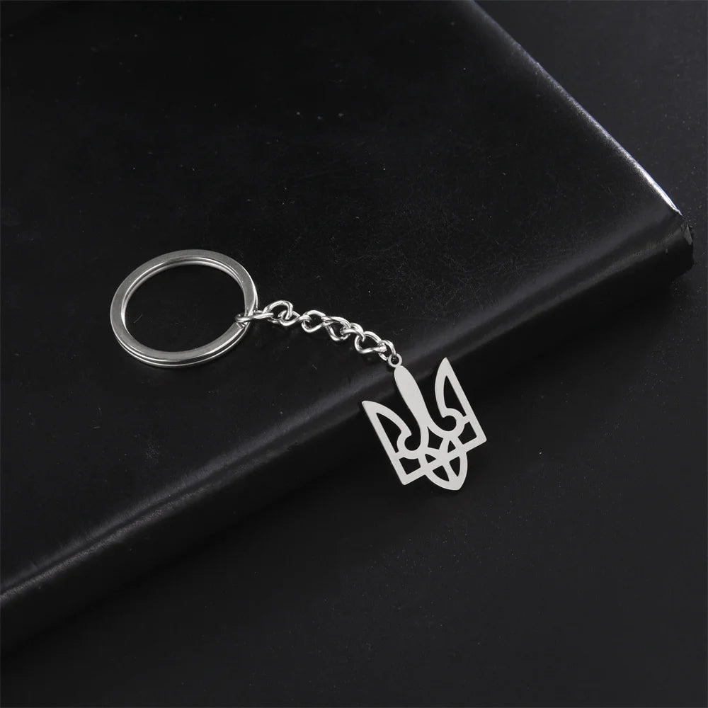 National Symbols Of Ukraine Keychain