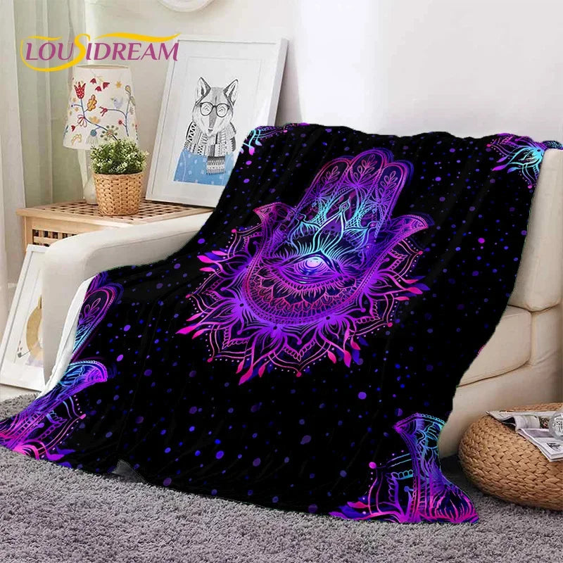 3D Evil Eye Blanket