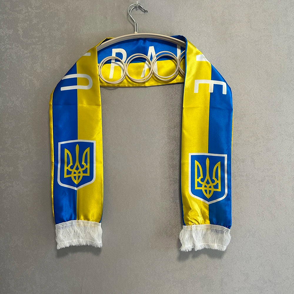 Ukrainian Presidential Scarf 14x135cm Double