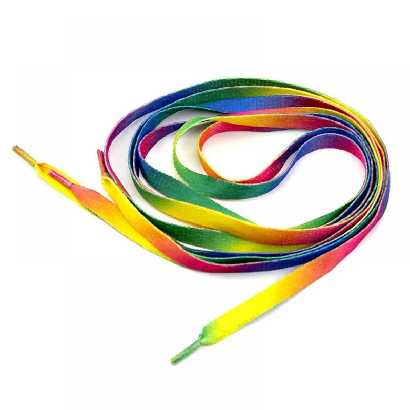 1Pair Rainbow Shoelace