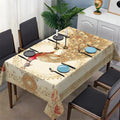 Peacock Pattern Tablecloth