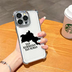 Kurdistanê Map Design Plating Phone Case For iPhone