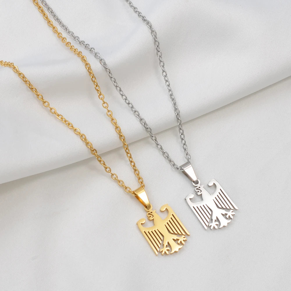 Anniyo German Eagle Pendant Necklaces