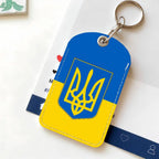Ukraine Flag Keychain