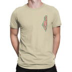Palestine Map Cotton T-Shirt
