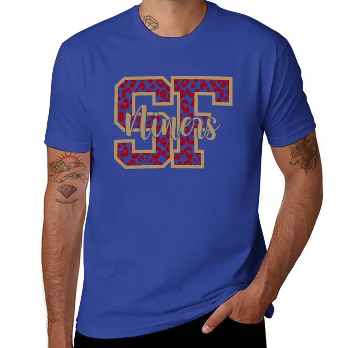 SF Football 49ers Niners T-Shirt graphic shirts