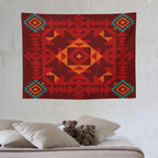 Southwestern Aztec Tapestry Wall Hanging Southwest Native American