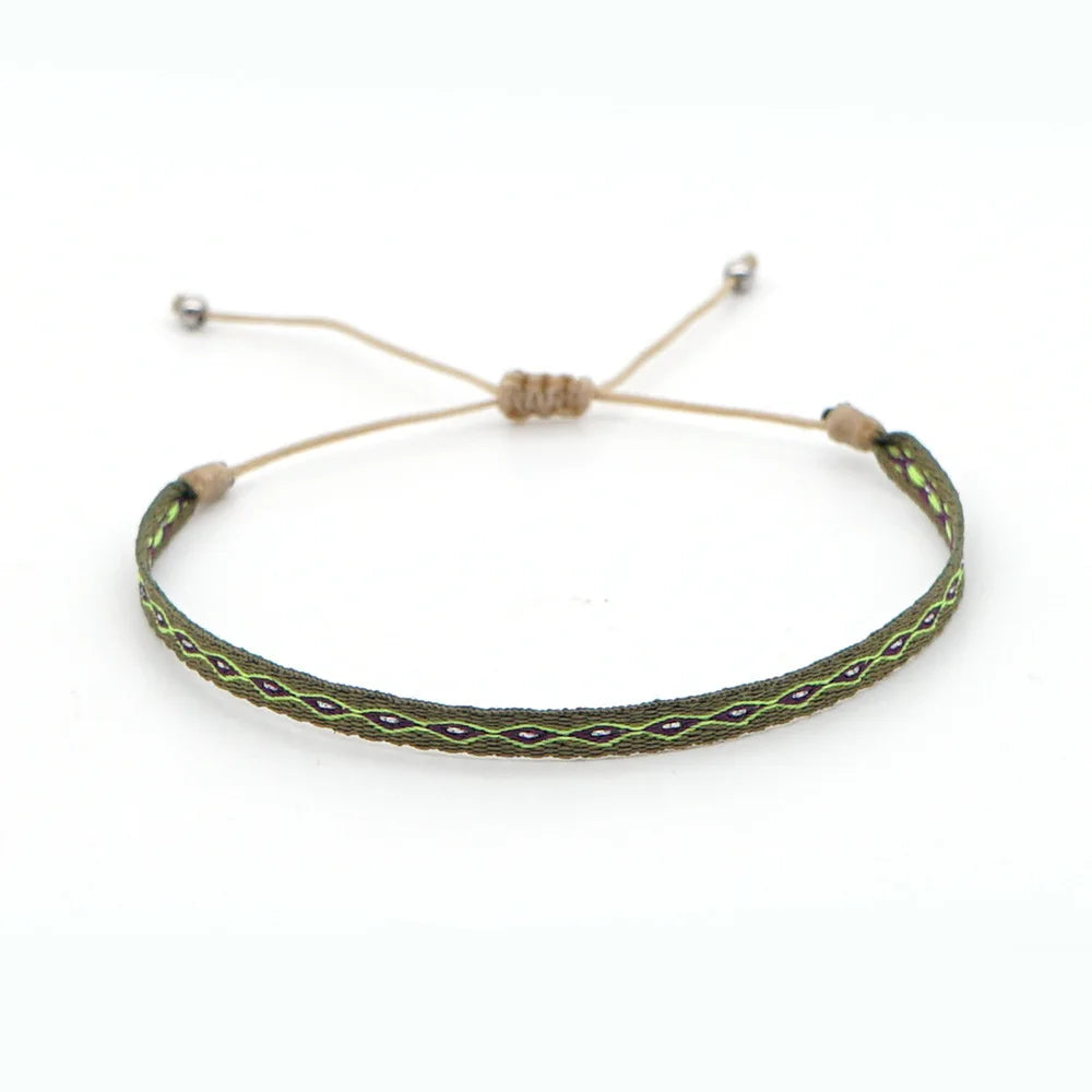 Unisex Handmade Woven Bracelet