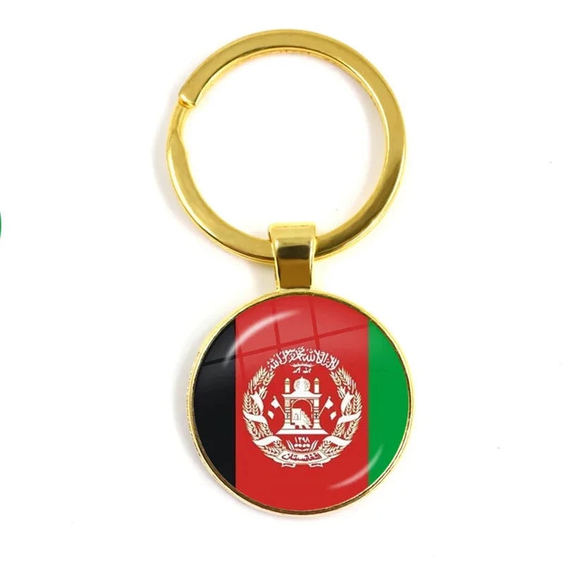 Afghanistan Flag Keychain Gift
