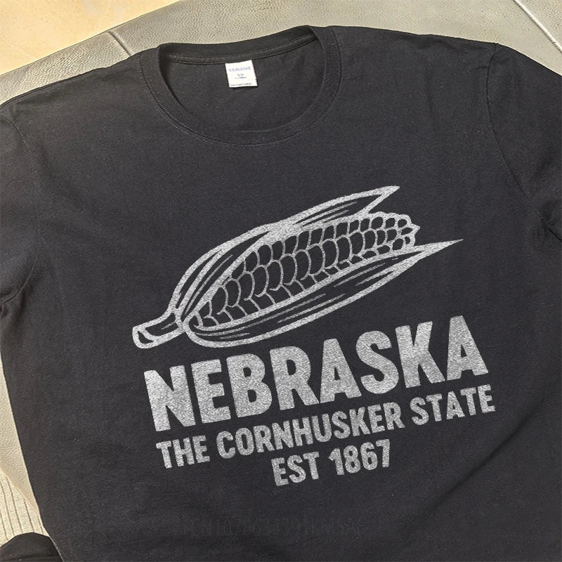 T-shirt Unisex Nebraska The Cornhusker State
