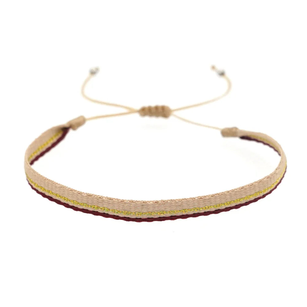 Unisex Handmade Woven Bracelet
