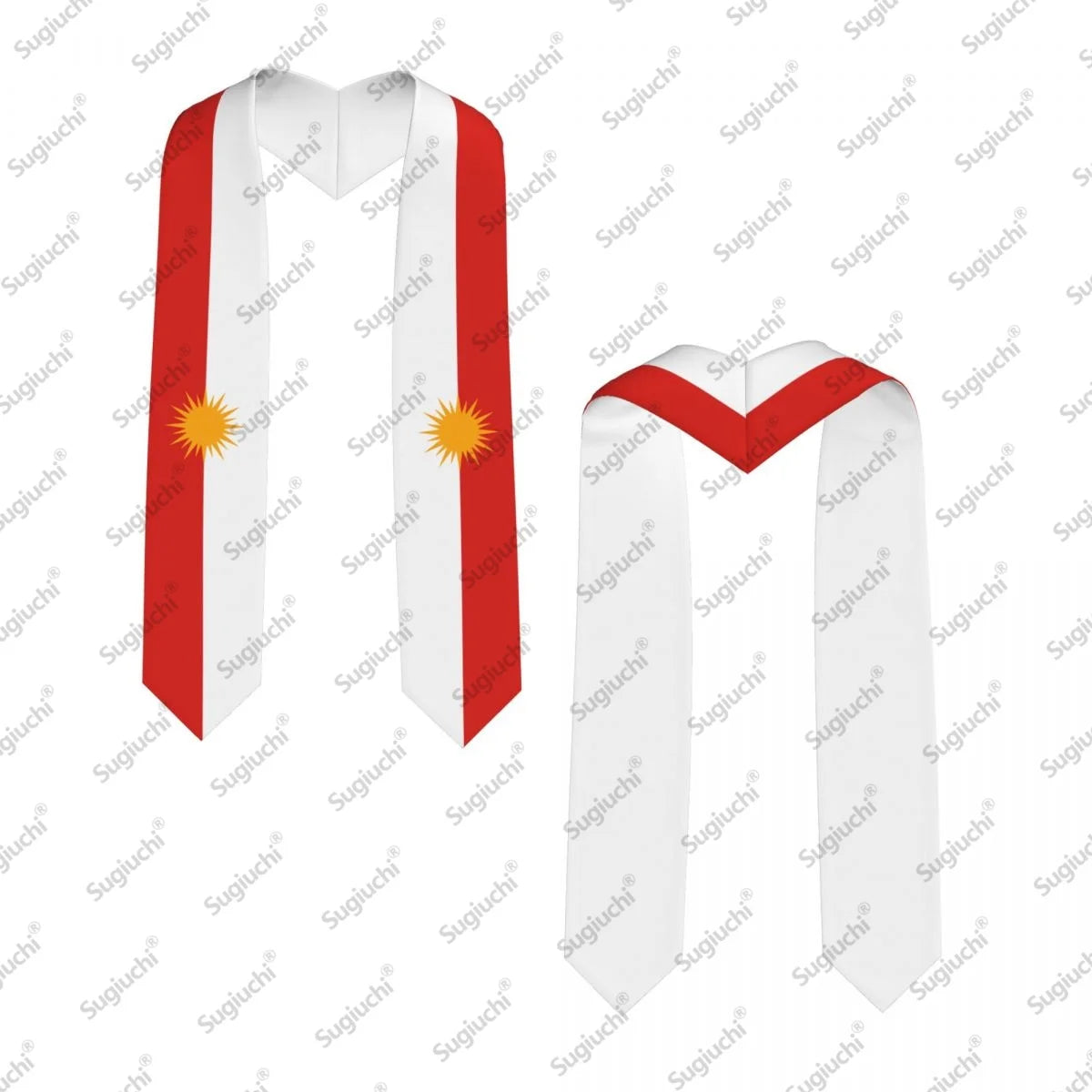 Class Of 2026 Yezidi Flag Graduation Scarf