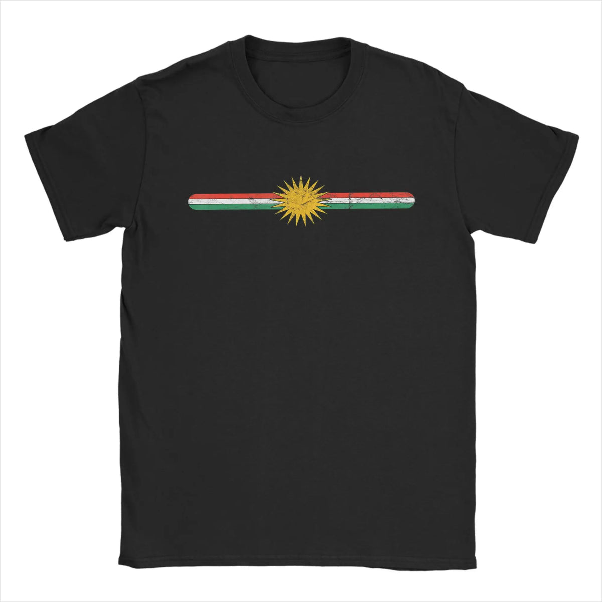 Sun Flag Heart T Shirt