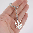 Ukraine National Emblem Keychain Ukrainian