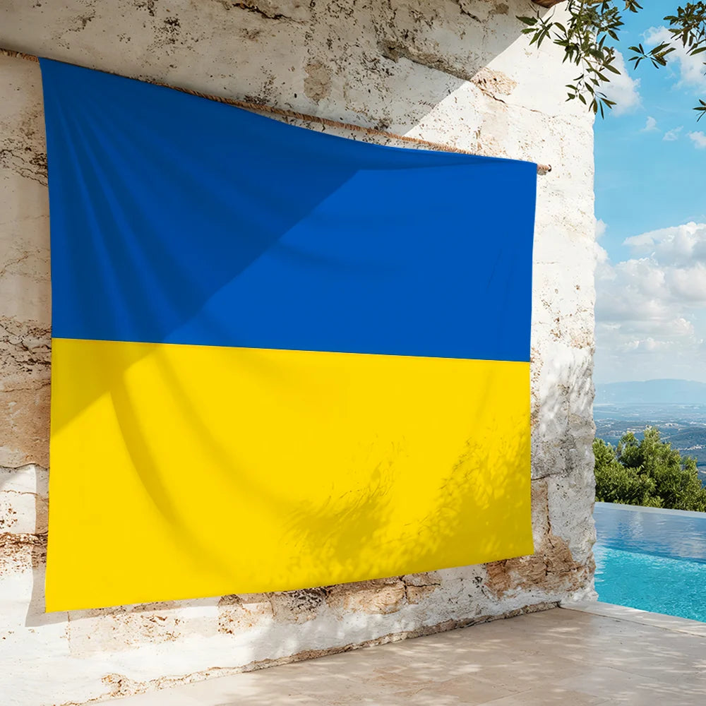 Nation Ukraine flag For Bedroom